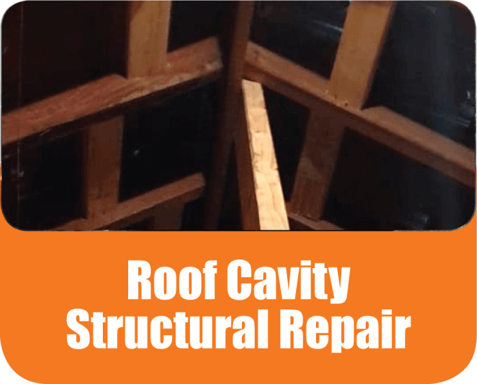 Roof Cavity Structural Repair in Penrith, Blue Mountains, The Hills, Sydney, Lane Cove, Turramurra
